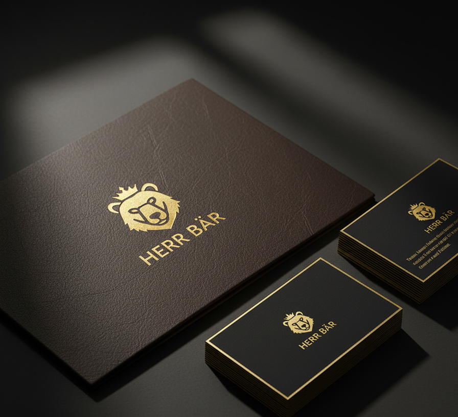 Premium Print Design Materialien