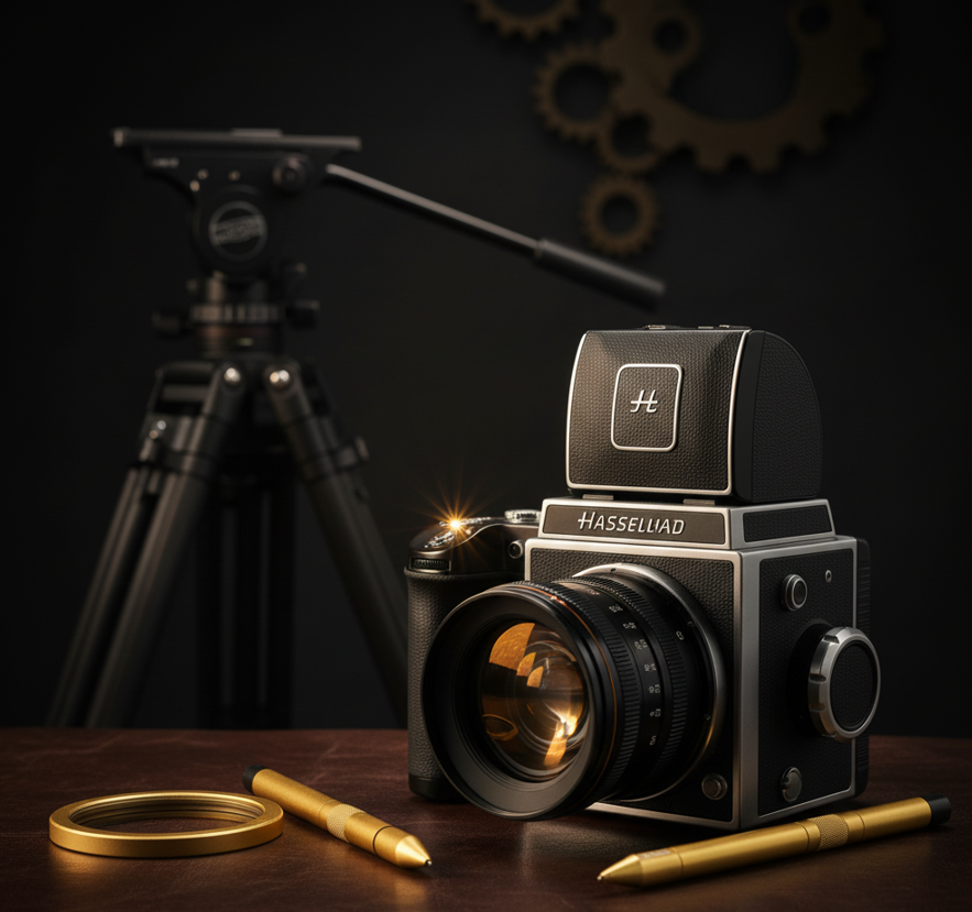 Professionelle Kamera und Tools