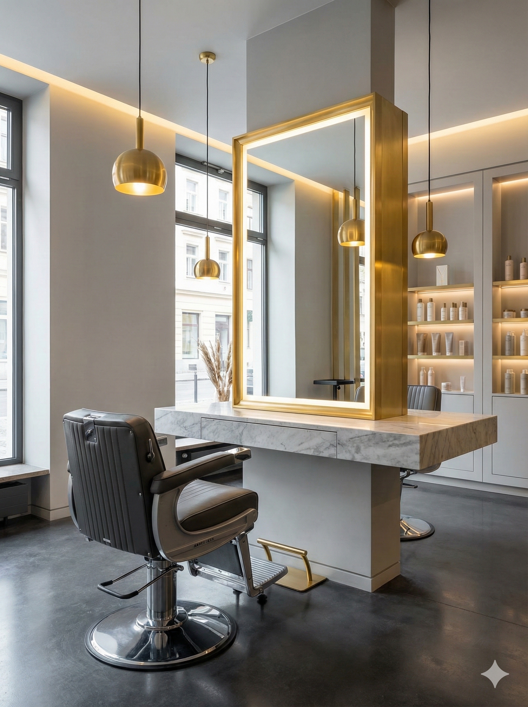 Hairber Salon Interior